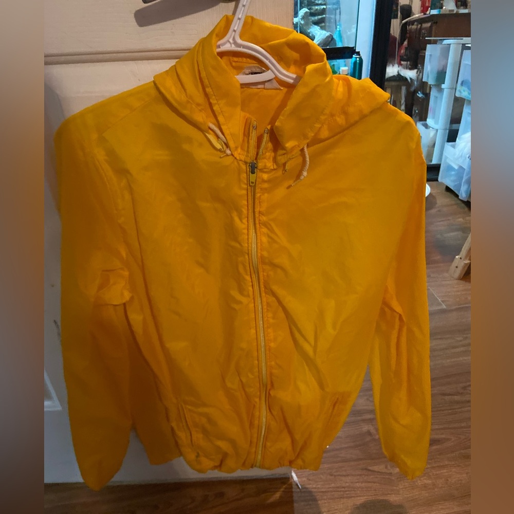 galliano windbreaker yellow